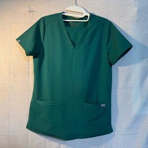 FIGS XS Green Scrub Set Yola Pants Casma Top Technical Collection